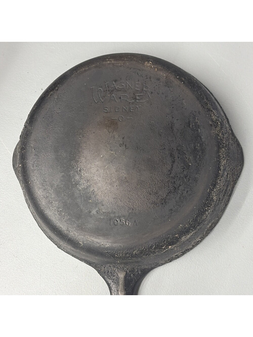 Wagner Ware Sidney O No. 6 Cast Iron Skillet 1056 A - Warped Bottom